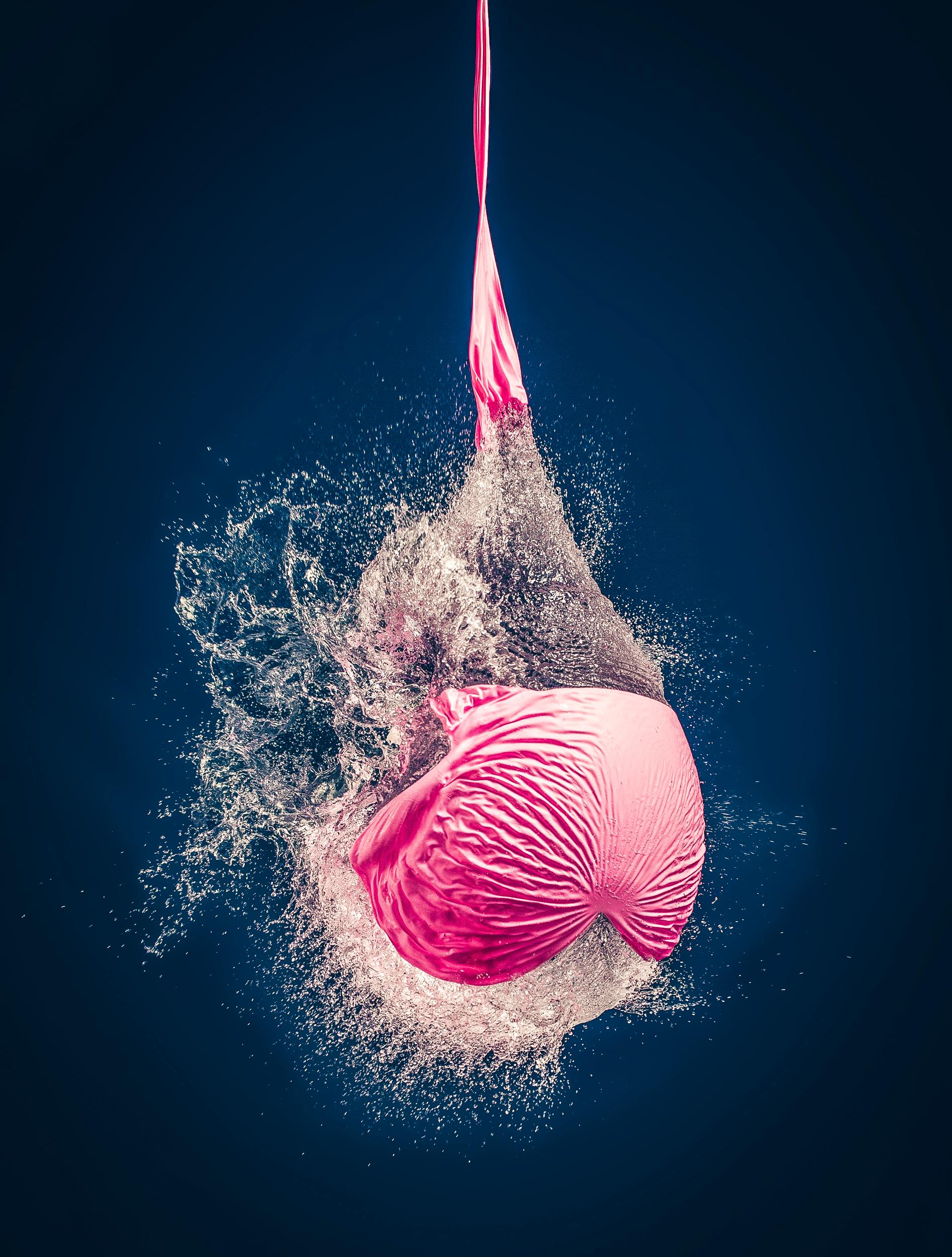 Ballon eau explosion
